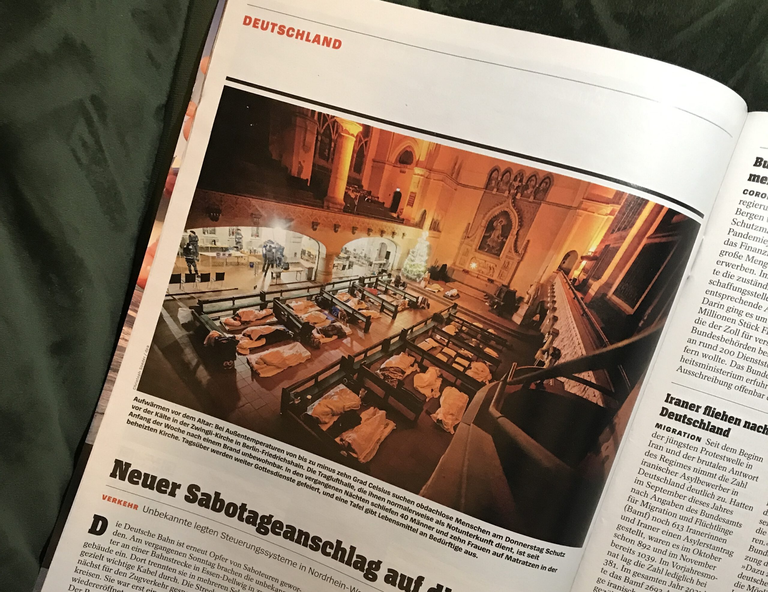 Picture of the Week in Der Spiegel