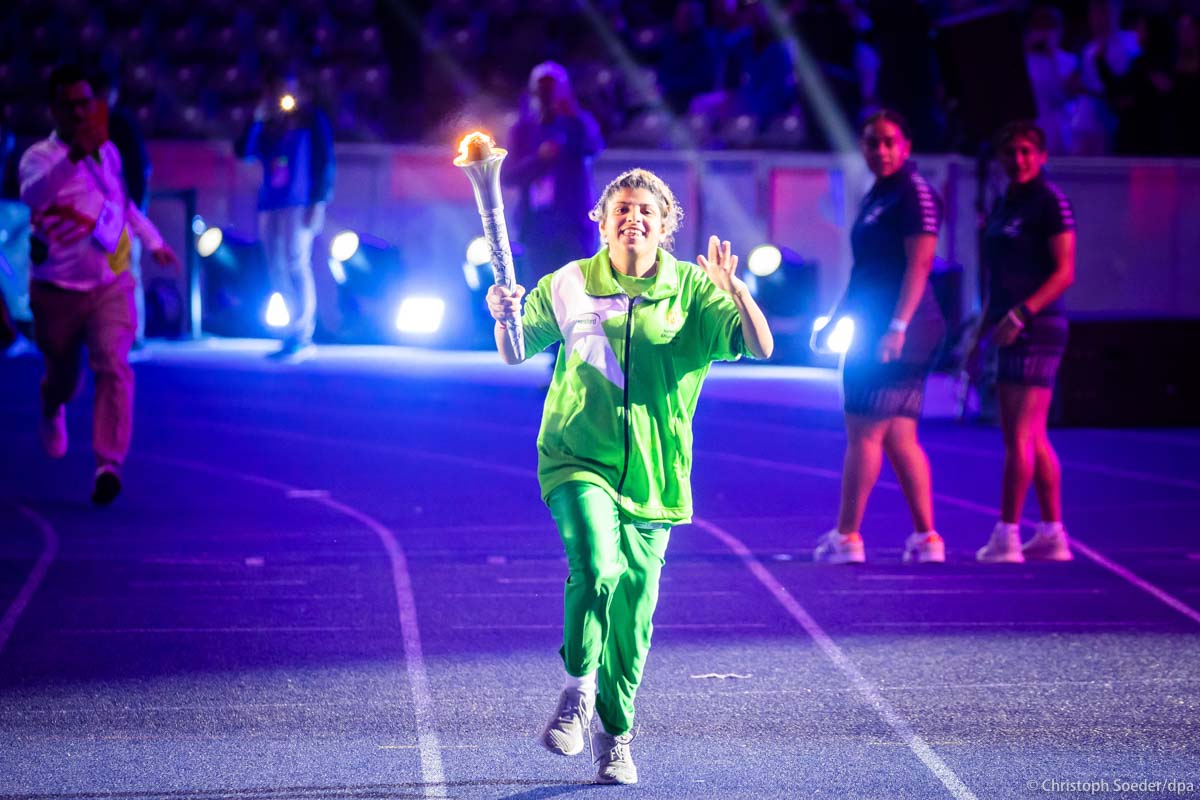 Opening ceremony of the Special Olympics World Games Berlin 2023 in the Olympic Stadium.